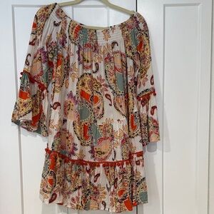 True Destination Paisley Print Women's Tunic